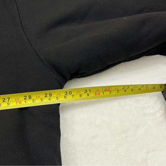 Pro 5 Five Pro Club Black Full Zip Sherpa Heavyweight Hoodie Sweatshirt Men’s - Picture 10 of 16